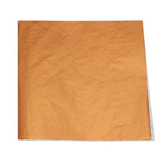 100 hojas de imitación para papel de arte, dorado, muebles, manualidades, popular en Rosa de oro