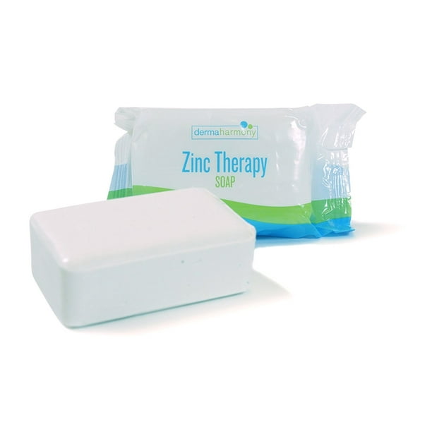 DermaHarmony 2 Pyrithione Zinc (ZnP) Bar Soap 4 oz for Seborrheic