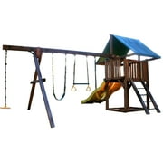 WoodPatternExpert Fort Swing Set Plan, Build Your Own Childs Playground