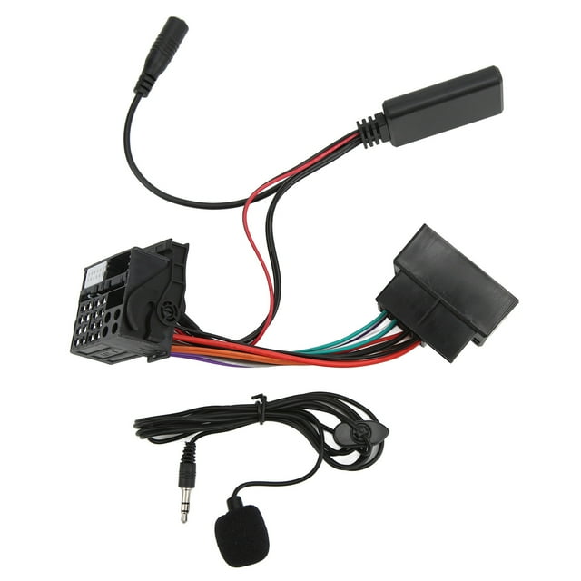 Music Adapter, MP3 Format Microphone Adapter High Fidelity Replacement For 307 407 607 807 For Car