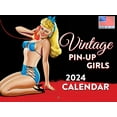 Vintage Pin Up Girl 2024 Wall Calendar Vintage Pin Up Girl Calendar
