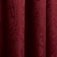 thumbnail image 2 of Flora Scrolling Leaf Jacquard Single Tailored Window Curtain Panel 84"x52", 2 of 2