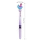 thumbnail image 5 of Black Gel Pen Liquid Paillette Handle Cartoon Cap Painting Writing Stationery Soft RubberPurple Pen Holder, 5 of 5
