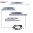 thumbnail image 3 of Replacement Part For Hoover BIN 1 Windtunnel Canister Vacuum Belts 38528-036, 3 of 3