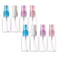 thumbnail image 1 of Oleegame 2PC Fine Mist Spray Bottle 3.4oz/ 100ml Empty Cosmetic Refillable Travel Containers Plastic Hair Spray Bottle Sprayer For Perfume Makeup Lotion (Random Color) Clear, 1 of 8