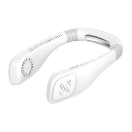 

Portable Neck Fan - Personal Fan Hands Free Bladeless Neck Fan White