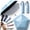 Blue, variant on Japan Pencil Umbrella, Japanese Umbrella Ultra-Lightweight Compact All-Weather, Pencil Umbrellas for Rain from Japan Carbon Fiber, UV Protection, Compact Folding Pocket Parasol for Rain