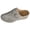Light Gray, variant on Wedge Sandals for Women Breathable Hollow out Slip on Orthopedic Shoes Summer Casual Buckle Strap Platform Slides Black Size 7.5