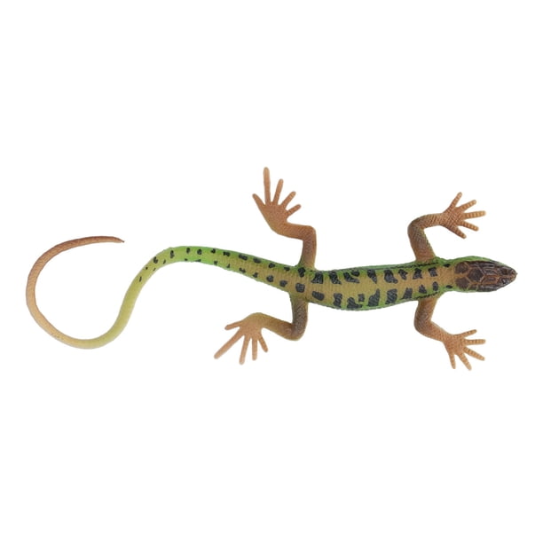 Figura de reptil, figura de lagarto, juguete de simulación, modelo de reptil de plástico, figura de lagarto, juguete de respuesta rápida