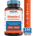 thumbnail image 6 of Nova Nutritions Vitamin C 1000 mg 240 Tablets, 6 of 6