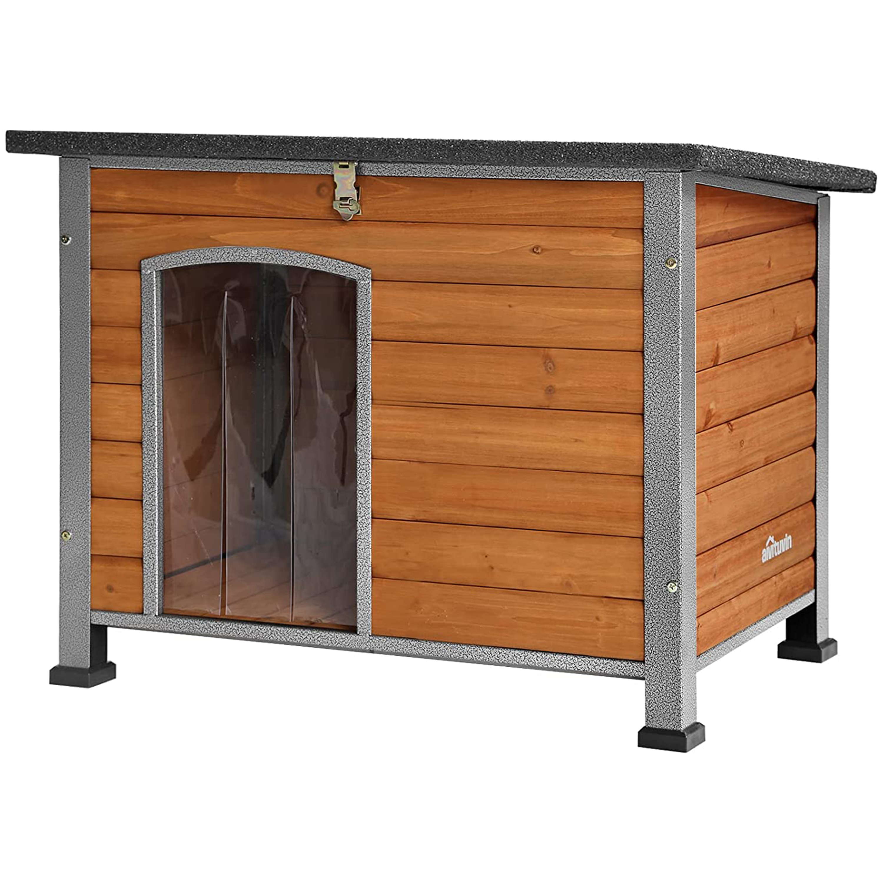 Wooden Dog House Antichewing Kennels for Outdoor & Indoor