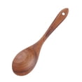 thumbnail image 2 of Teak Wood Tableware Food Grade Wooden Kitchen Restaurant Dining Tableware for SaladSpoon, 2 of 9