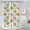 Pioneer Flower Floral-3, variant on Pioneer Flower Floral Print Pattern Shower Curtain 84"x72", Bathroom Decorative Shower Curtain Set with 12 Hooks, Waterproof Washable