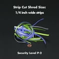 thumbnail image 3 of Aurora AU660S 6-Sheet Strip Cut Paper / Credit Card Shredder Without Wastebasket, Portable with Extendable Arm, 3 of 5