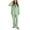 Green, variant on Women's Pajamas Sets New Womens 2 Piece Pajama Sets Ribbed Solid Color Tops and Long Pants Loungewear Set Soft Comfy Long Sleeve Pjs Sleepwear Cotton Womens Pajamas Set New Green L