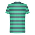 thumbnail image 5 of CFLVAEK Striped T Shirt Men Big and Tall Short Sleeve Summer Tshirts Comfy Crew Neck Tshirt for Workout Gym Fitness Army Green L, 5 of 6