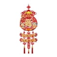 thumbnail image 3 of balikha Chinese New Year Pendant Festival Pendant Decoration Photo Props Decorative Hanging Pendant Blessing Pendant for Party Office 32cmx108cm, 3 of 9