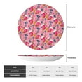 thumbnail image 2 of Disketp Festive Christmas Stocking Cheer Ceramic Plate Dinner Plates Bone China Decorative Plates Art Ceramic Ornaments for Wall Hanging Decoration -8in, 2 of 6