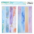 thumbnail image 3 of 24Pcs Anti Slip Colorful Shower Strips Safety Bathtub Strips Adhesive Decals, 3 of 8