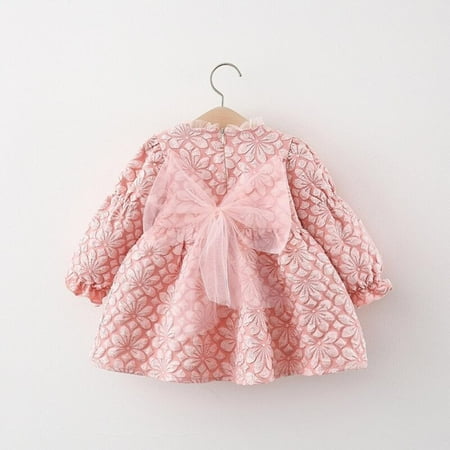 

Malisata Girl Dress Girl Baby Birthday Dress Back Big Bow Kid Clothes Christening Tulle Wedding Party Gown Dresses For Girls
