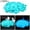 blue, variant on 100pcs 0.39 Luminous Stones for Corridors, Resin Fluorescent Rocks for Fish Tank Aquarium Garden Pathway Decor, Outdoor Camping Fairy Lights Alternative(F)