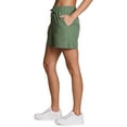 thumbnail image 4 of RBX Active Women's 6-Inch Stretch Woven Hiking Walking Short With Pockets, 4 of 4