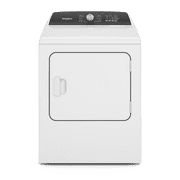 Whirlpool® WED5050LW 7.0 Cu. ft. Top Load Electric Moisture Sensing Dryer with Steam