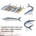 thumbnail image 4 of SPRING PARK 1PC 17.8cm 38G Multi Jointed Life-like Fishing Lure & Bait for Freshwater Strong Load-bearing Limit Long Service Life, 4 of 7
