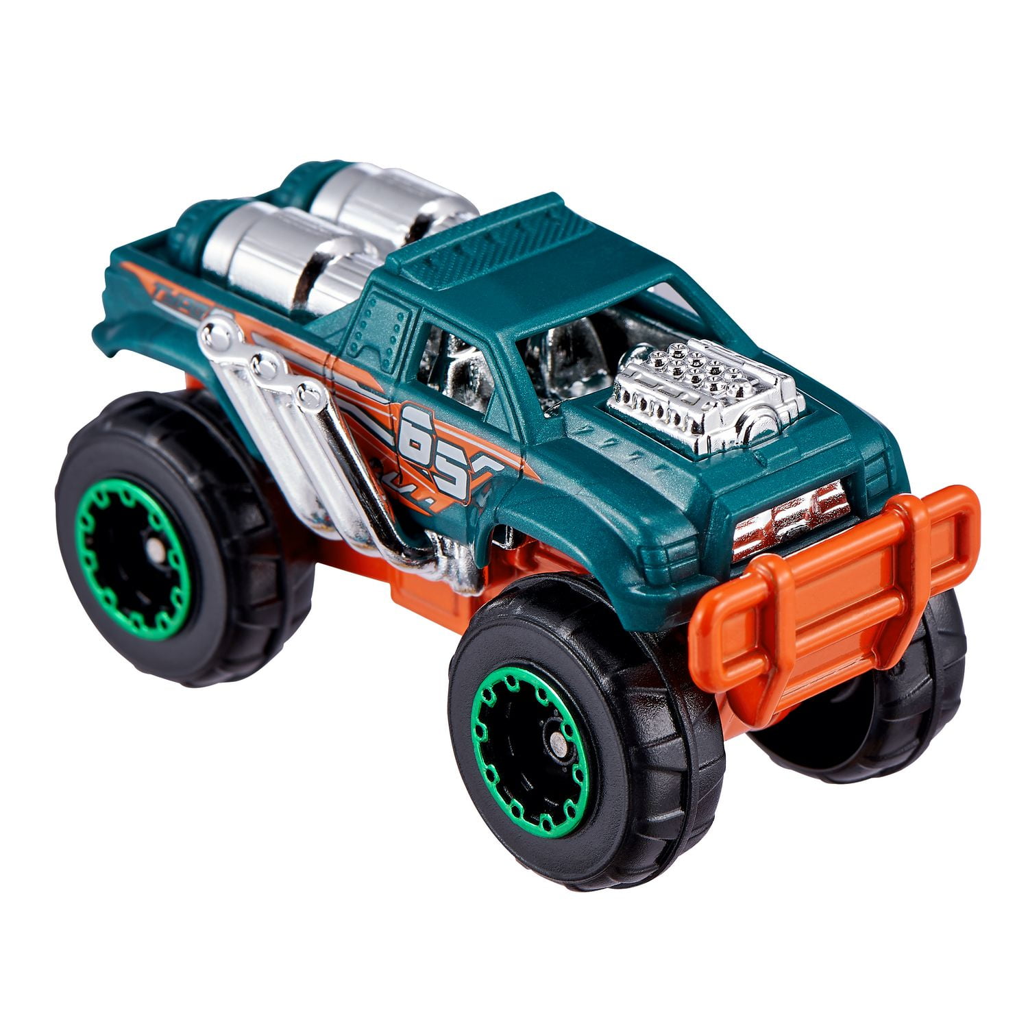 Ensemble de 1 petite voiture de course Machines en métal (les styles peuvent varier)