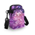 thumbnail image 3 of HELLHERO Salamander and Daisy Pattern Birthday or Christmas Gift Lightweight Crossbody Bags Unique Gift for Casual Use, 3 of 7