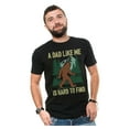 thumbnail image 4 of Men's funny dad like me is hard to find T-shirt Papa Daddy Tshirt (X-Large Military Green), 4 of 6