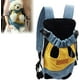 thumbnail image 1 of Mochila de viaje para mascotas con patas extendidas, mochila transportadora para perros pequeños, medianos, gatos, cachorros, mochila transportadora frontal ajustable para mascotas, para senderismo, v, 1 of 7