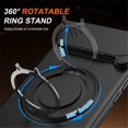 thumbnail image 5 of Slide Privacy Lens Phone Case for Apple iPhone Air, Built-in Magnetic Ring 360° Rotatable Metal Kickstand Hard PC Soft TPU Shockproof Protective Case, 5 of 8
