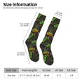 thumbnail image 3 of Bixox Carnival Mardi Gras3 Patterned Men's and Women's Knee Socks High Socks Outdoor Sports Socks, 3 of 5