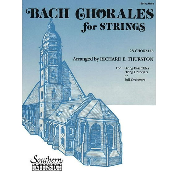 Bach Chorales for Strings (28 Chorales): For String Bass (Paperback)