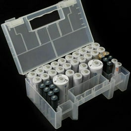 Battery Tester Battery Storage Organizer Case Holder Box With