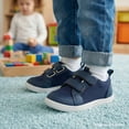 thumbnail image 5 of STQ KIDS Toddler Shoes Boys Wide Toe Box Barefoot Sneakers Navy/White T5, 5 of 7