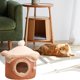 thumbnail image 1 of RKSTN Cat Bed Pet Nest Coffee, 1 of 7