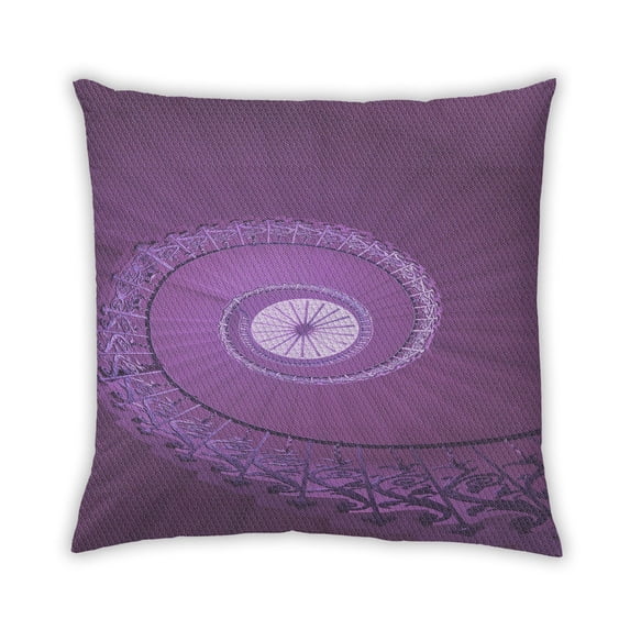 Ahgly Company Outdoor Square Contemporary Throw Pillow, 18 inch by 18 inch