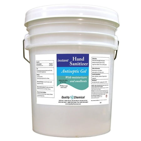 Instant Hand Sanitizer -Refill your own dispensers-SAVE MONEY - 5 gallon
