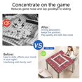 thumbnail image 5 of Extra Large Boho Pattern Anti-Slip Playing Surface 31.5 Inch Square Rubber Mahjong Mat with Noise Reduction for Chinese Tiles and Family Game Nights, 5 of 7