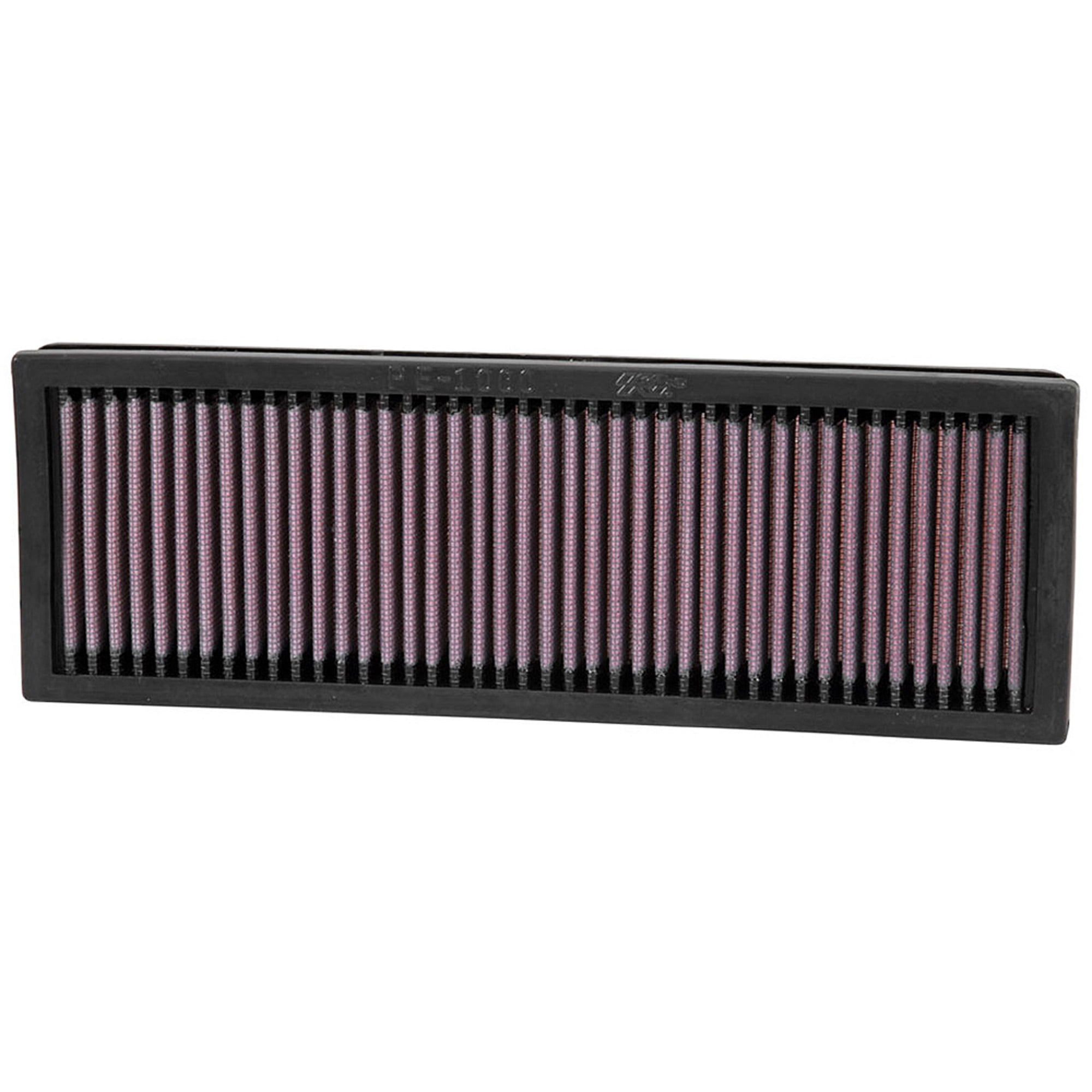 K&N Engine Air Filter High Performance, Premium, Washable, Replacement Filter Universal Panel