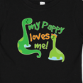 thumbnail image 4 of Inktastic My Pappy Loves Me Grandson Dinosaur Boys Baby T-Shirt, 4 of 5