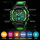 thumbnail image 3 of Reloj deportivo digital para niños, relojes deportivos impermeables para exteriores para niños y niñas, relojes electrónicos casuales para niños, analógicos, de cuarzo, 3 of 3