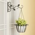 thumbnail image 6 of XISAOK European Style Wall Hanging Flower Pot Support Bracket Hook Iron Hanger Plants, 6 of 21