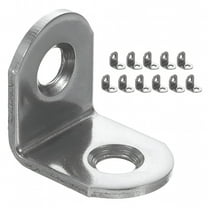 TALENO 12pcs Corner Brackets 90 Degree Corner Braces Small Shelf Brackets L Brackets for Shelves