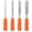 4 Pack, variant on 4 Piece Wood Chisel Sets Woodworking Tools Set, Wood Chisels for Woodworking with Steel Hammer End, Wood Tools Chisel Set Woodworking with Ergonomic Plastic Handle, 6mm, 12mm, 18mm, 24mm