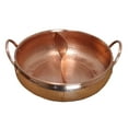 thumbnail image 4 of DOMELAY Divided Hot Pot Pan Kitchen Supply Shabu Shabu Pot for Home Party Restaurant 32cm, 4 of 9