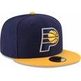 thumbnail image 5 of NBA hat featuring the Pacers' iconic "P" basketball logo. Indiana Pacers fitted hat, green, size 7 3/8, 5 of 5