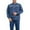 28#Blue, variant on lkfuzj Men’s Durable Denim Work Suit Set | Multi-Pocket Button Closure Jacket & Pants | Breathable for Construction, Manufacturing & Casual Outfit